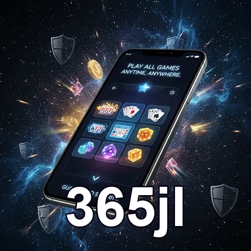 Mobile player enjoying casino games on 365jl